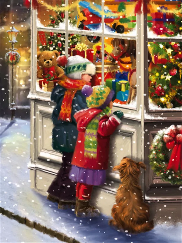 Family Toy Shop Window