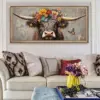 HUACAN Diamond Painting Kit – Country Cow – photo 3