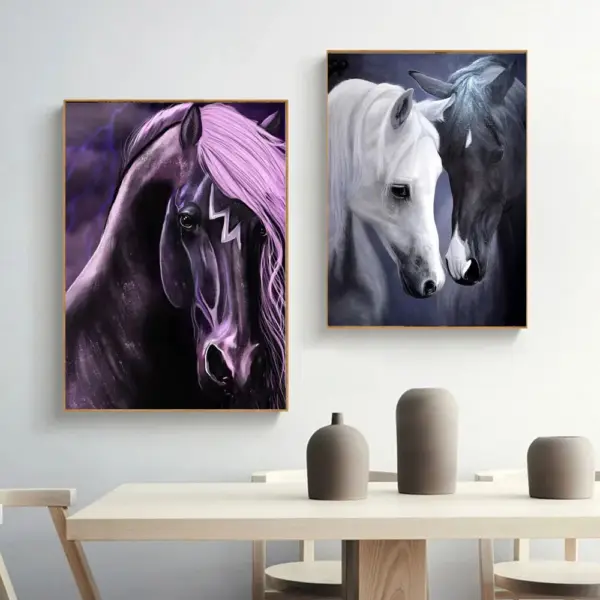 HUACAN Diamond Painting Kit – Galloping Horse HUACAN Diamond Painting Kit – Galloping Horse – photo 5