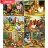 HUACAN Diamond Painting Kit – Farmhouse Rooster HUACAN Diamond Painting Kit – Farmhouse Rooster