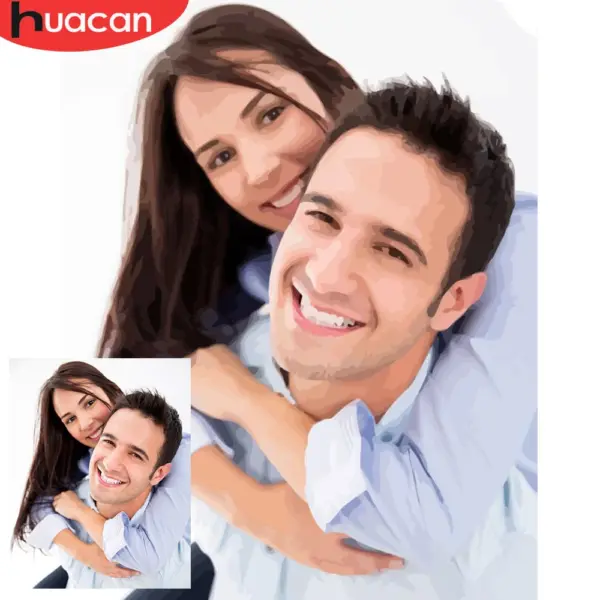HUACAN Custom Photo Paint by Numbers – Deluxe Kit HUACAN Custom Photo Paint by Numbers – Deluxe Kit