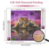 HUACAN Diamond Painting Kit – Tiger Portrait HUACAN Diamond Painting Kit – Tiger Portrait – photo 2
