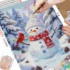 Kit Pintura com Diamantes HUACAN – Boneco de Neve – foto 2