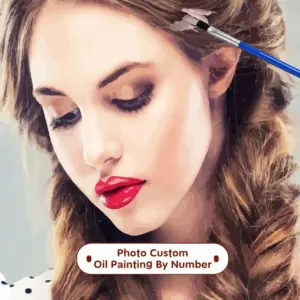 HUACAN Custom Photo Paint by Numbers – Newlywed Kit