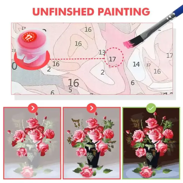 HUACAN Custom Photo Paint by Numbers – Creative Kit HUACAN Custom Photo Paint by Numbers – Creative Kit – photo 5