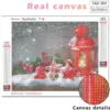 HUACAN Diamond Painting Kit – Christmas Candle – photo 3
