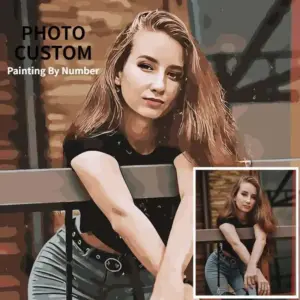 HUACAN Custom Photo Paint by Numbers – Classic Kit – photo 2