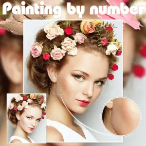 HUACAN Custom Photo Paint by Numbers – Grandparent Kit
