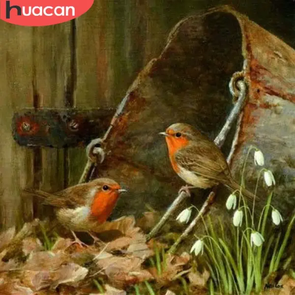 HUACAN Diamond Painting Kit – Songbird Wall Art HUACAN Diamond Painting Kit – Songbird Wall Art