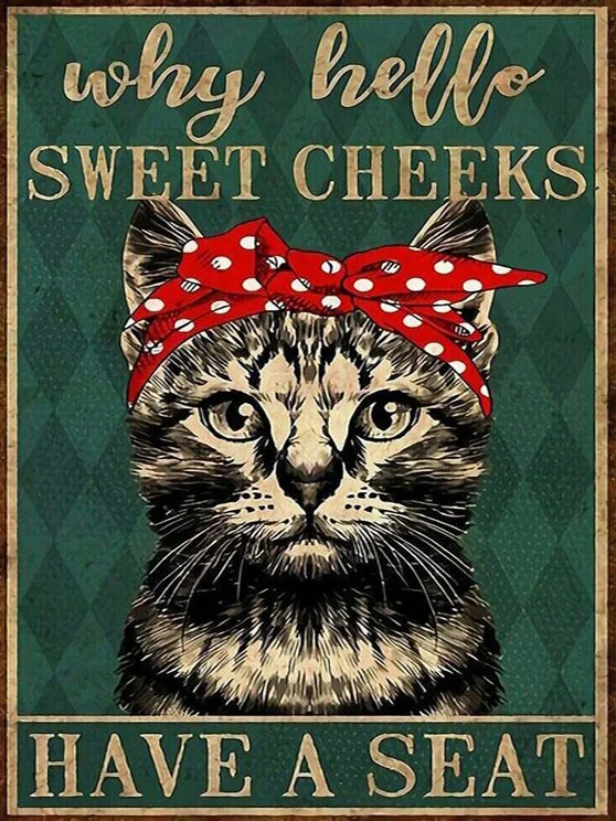 Tabby Cat Bandana