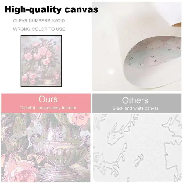 HUACAN Custom Photo Paint by Numbers – Elegant Kit HUACAN Custom Photo Paint by Numbers – Elegant Kit – photo 4