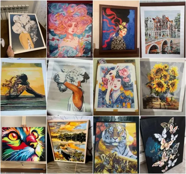 Pintura con Foto Personalizada HUACAN – Lienzo – foto 2