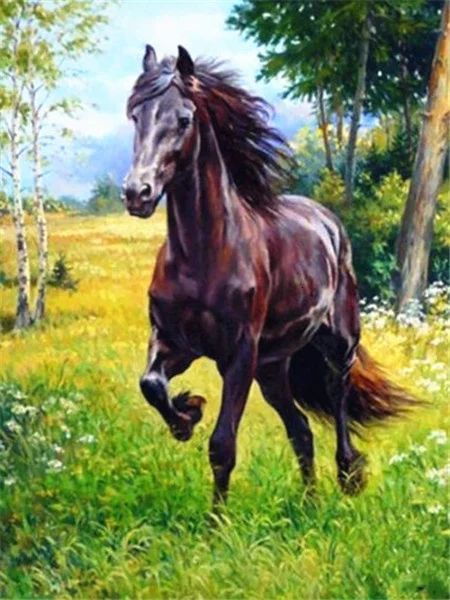 Horse in the Meadow