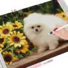 HUACAN Diamond Painting Kit – Puppy Portrait HUACAN Diamond Painting Kit – Puppy Portrait – photo 2