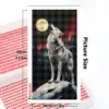HUACAN Diamond Painting Kit – Moon Mountain Wolf HUACAN Diamond Painting Kit – Moon Mountain Wolf – photo 2