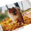 HUACAN Diamond Painting Kit – Puppy Portrait HUACAN Diamond Painting Kit – Puppy Portrait – photo 3