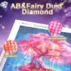 HUACAN Diamond Painting Kit – Sunset Mountain Forest – photo 4