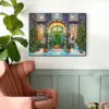 HUACAN Diamond Painting Kit – Christmas Front Door – photo 3