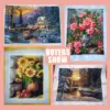 HUACAN Photo Custom Embroidery Cross Stitch Kit