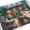 HUACAN Diamond Painting Kit – Christmas Cottage – photo 2