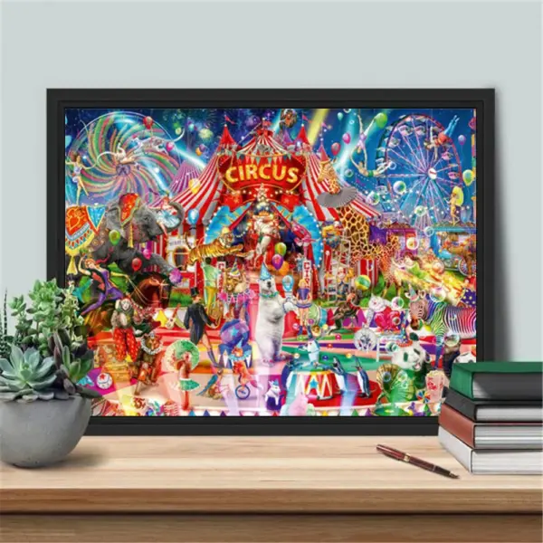 HUACAN Diamond Painting Kit – Circus Night HUACAN Diamond Painting Kit – Circus Night – photo 3