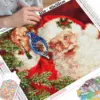 HUACAN Diamond Painting Kit – Santa’s Portrait – photo 2