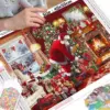HUACAN Diamond Painting Kit – Santa’s Christmas Eve – photo 2
