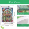 HUACAN Diamond Painting Kit – Christmas Toy Shop – photo 2