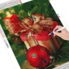 HUACAN Christmas Candle Diamond Painting Kit – photo 4