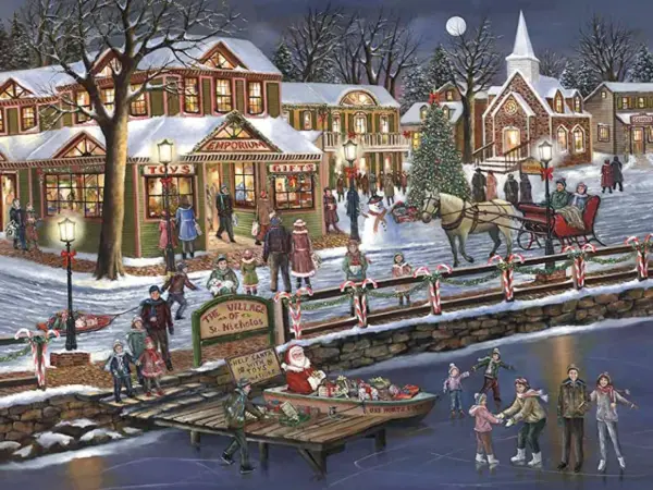 Village Ice Skating