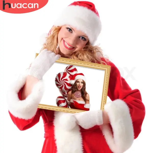 HUACAN Custom Photo Diamond Painting – Christmas Kit HUACAN Custom Photo Diamond Painting – Christmas Kit