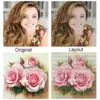 HUACAN Personalized Photo Cross Stitch Embroidery Set