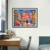 HUACAN Diamond Painting Kit – Christmas Village Street – photo 3
