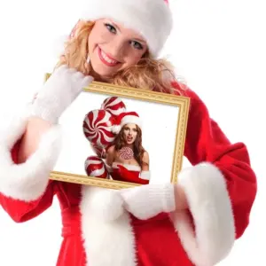HUACAN Custom Photo Diamond Painting – Christmas Kit