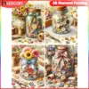 HUACAN Diamond Painting Kit – Buttons in a Jar